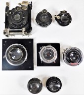 LOT OF 8 MEDIUM FORMAT LENSES
