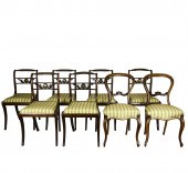 (LOT OF 8) REGENCY ROSEWOOD AN