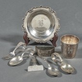(LOT OF 8) SIX STERLING CHILD'