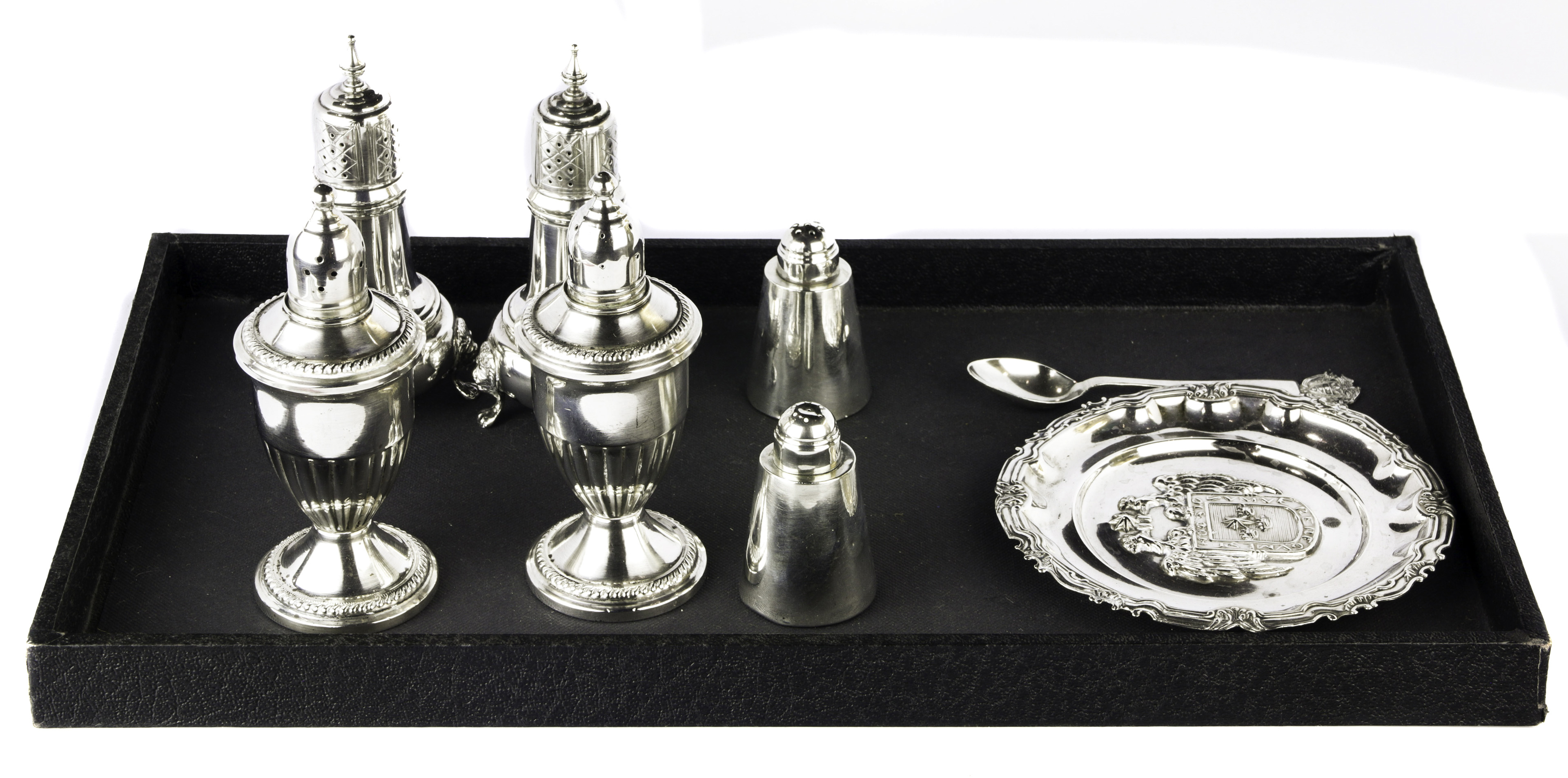 (LOT OF 8) STERLING AND STERLING