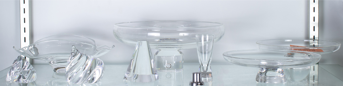 (LOT OF 8) STEUBEN GLASS SERVING