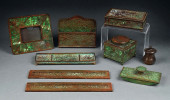 LOT OF 8: TIFFANY STUDIOS PINE