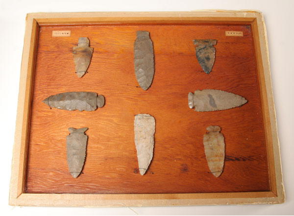 Lot of 8 wire mounted spears