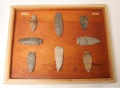 Lot of 8 wire mounted spears f