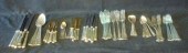 Lot of 800 Silver Flatware. Ma