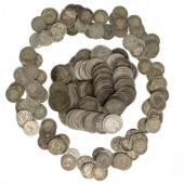 (LOT OF 81) BARBER HEAD QUARTE