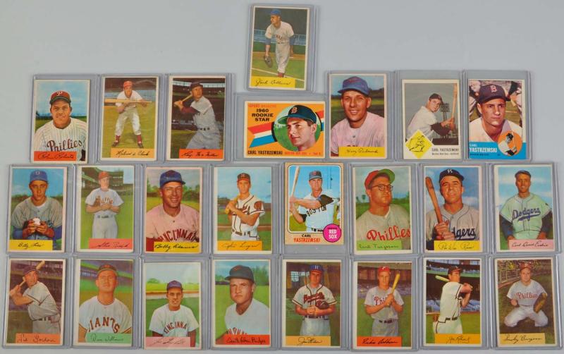 Lot of 88: Bowman 1954 Baseball