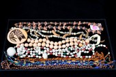 (LOT OF 9) BEADED NECKLACES, P