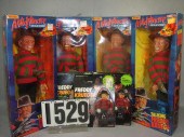 Lot of 9 Freddy Krueger relate