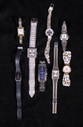 LOT OF (9) LADIES DESIGNER WRI