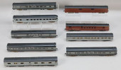 LOT OF 9 NY CENTRAL RR PASSENG