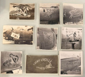 LOT OF 9 ORIGINAL VINTAGE WWII