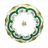 (LOT OF 9) PARIS PORCELAIN PLA