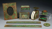 LOT OF 9: TIFFANY STUDIOS PINE