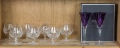 (LOT OF 9) WATERFORD CUT GLASS