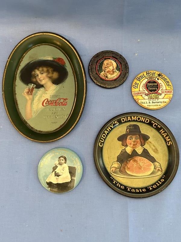 LOT OF ADVERTISING - 3 MIRRORS
