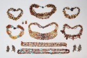 LOT OF AMBER & TURQUOISE JEWEL