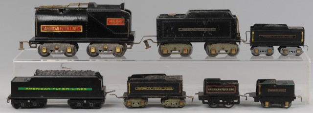 LOT OF AMERICAN FLYER TENDERS