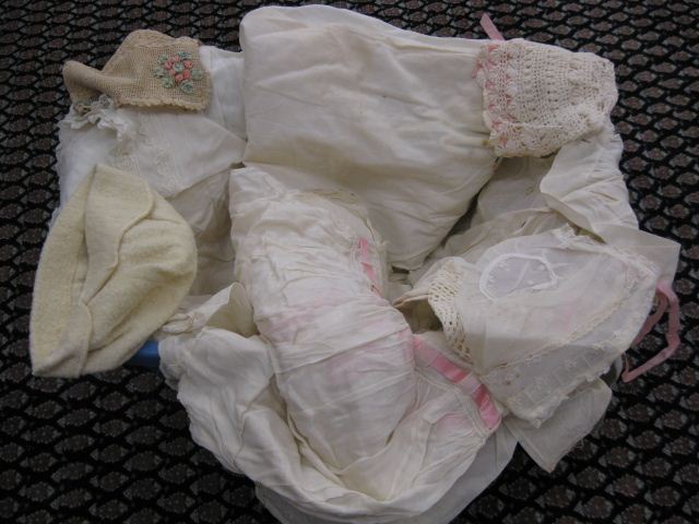 Lot of Antique Christening Gowns