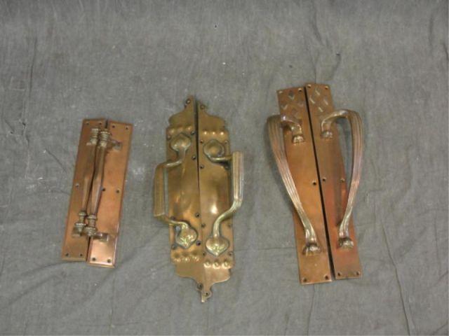 Lot of Antique Gilt Metal