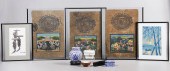 Lot of Asian items, c/o lacque