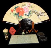 Lot of Asian items, c/o large