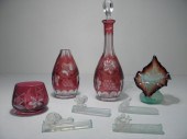Lot of assorted art glass and