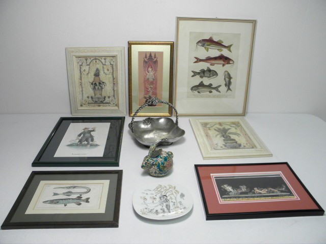 Lot of assorted artwork &