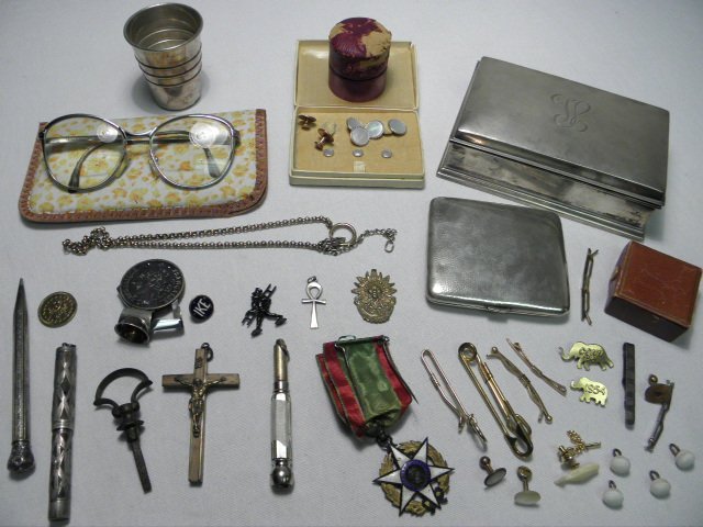 Lot of assorted estate items.