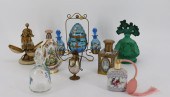 LOT OF ASSORTED GLASS & PORCEL