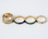 LOT OF ASSORTED GUCCI RINGSInc