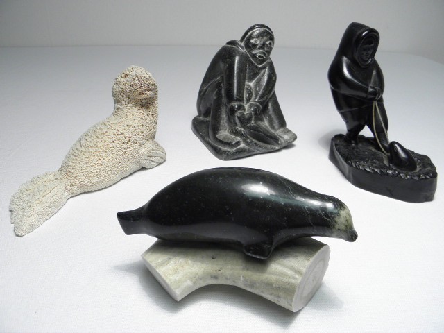 Lot of assorted inuit eskimo