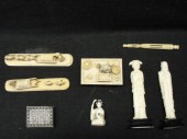 Lot of Assorted Ivories. From