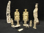 Lot of Assorted Ivories. From