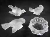Lot of assorted Lalique crysta