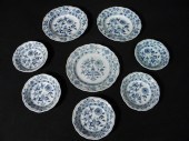 Lot of assorted Meissen ''Blue