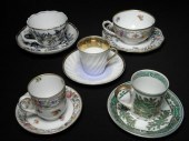 Lot of assorted porcelain tea