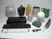 Lot of assorted pottery and an