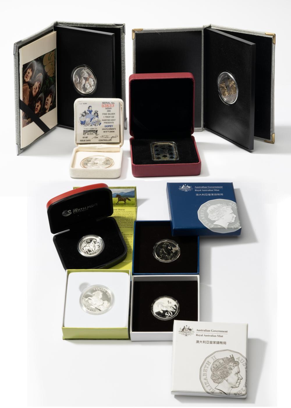 LOT OF ASSORTED SILVER MINT
