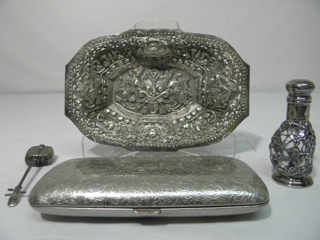 Lot of assorted sterling silver &