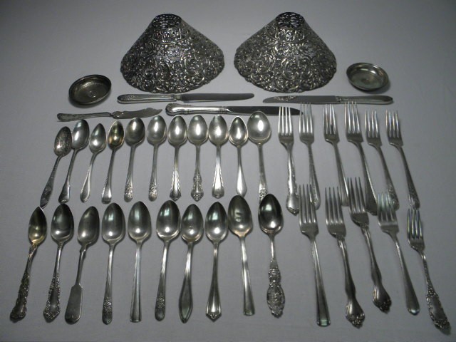 Lot of assorted sterling silver