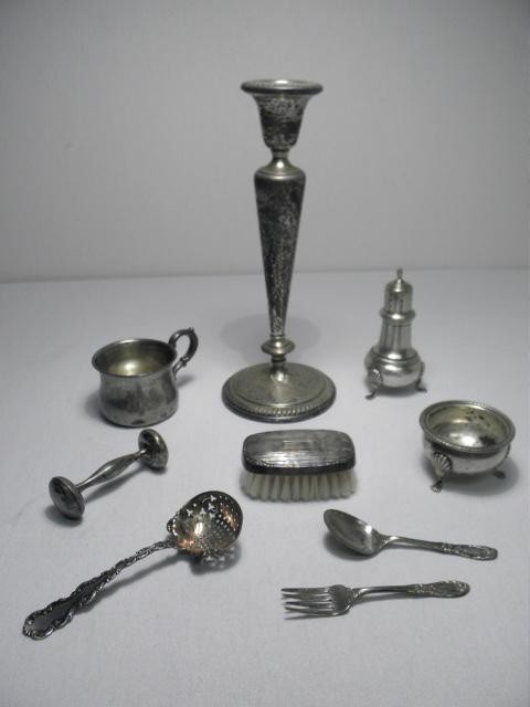 Lot of assorted sterling silver