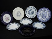 Lot of assorted transferware a