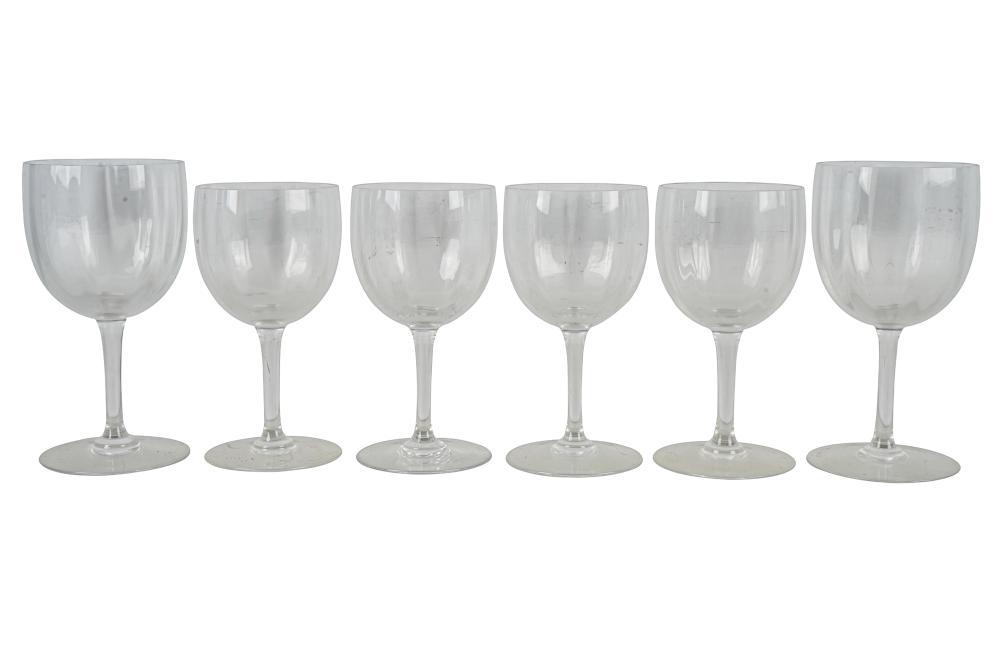 LOT OF BACCARAT WINE