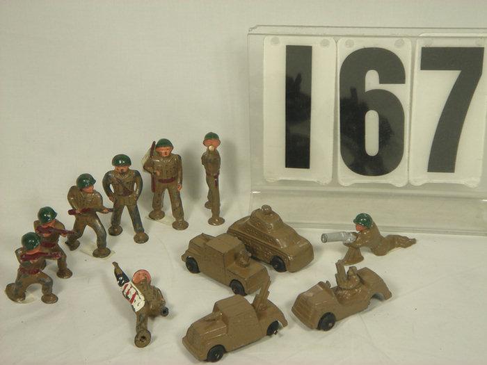 Lot of Barclay Lead Soldiers Lead