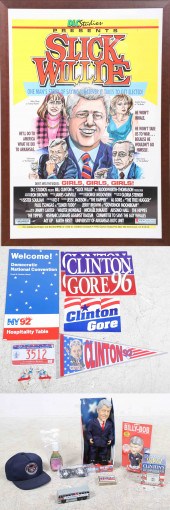 Lot of Bill Clinton political