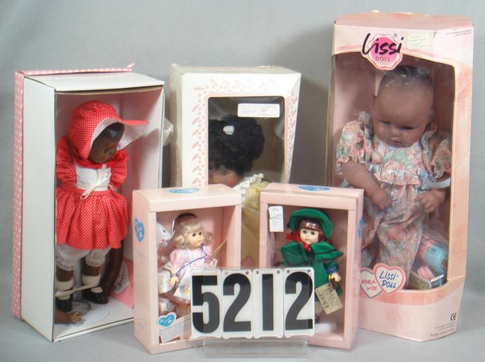 Lot of Boxed Dolls, mint in