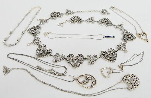 LOT OF BRIGHTON JEWELRY NECKLACES &