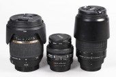 Lot of camera lenses, c/o Niko