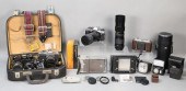LOT OF CAMERAS, LENSES AND ACC